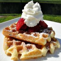 Breakfast on the Deck Sour Cream Waffles image
