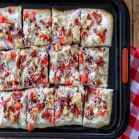 Chicken, Bacon, and Ranch Pizza image