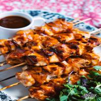 BBQ Chicken And Bacon Skewers Recipe_image
