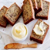 Momma Callie's Banana Nut Bread with Honey Butter. image