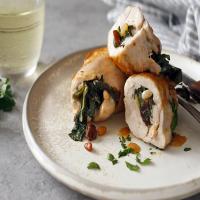 Chicken Thighs Stuffed With Chard_image