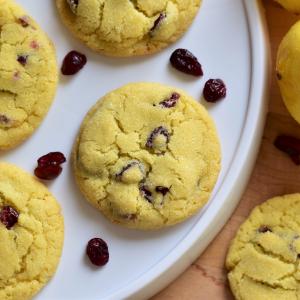 Lemon-Cranberry Cookies_image