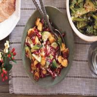 Panettone Panzanella with Pancetta and Brussels Sprouts_image