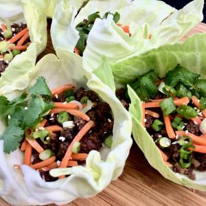 Asian-Style Ground Beef Cabbage Wraps_image
