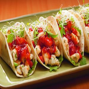 Easy Crab Tacos with Cocktail Sauce_image