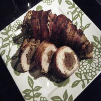 Bacon Wrapped Chicken Roulade image