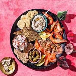 Festive seafood sharing platter image
