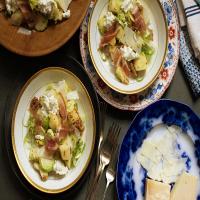 Apple Salad With Walnuts and Brussels Sprouts image