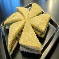 Indian Green Chutney Sandwich_image