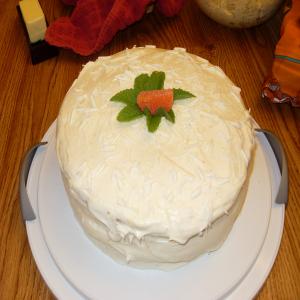 Orange and White Chocolate Layer Cake image