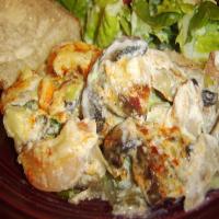 Sarasota's Chicken, Artichoke and Shrimp Casserole_image
