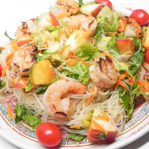 Grilled Shrimp and Rice Noodle Salad image