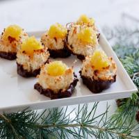 Chocolate Dipped Pineapple-Coconut Macaroons image