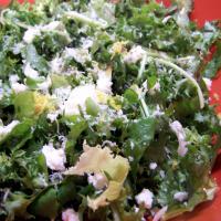 Cheese and Green Leafy Salads - Formally Known As Watercress And image
