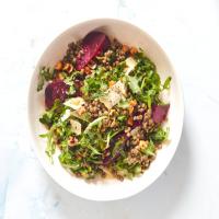 Beet and Lentil Salad With Cheddar_image
