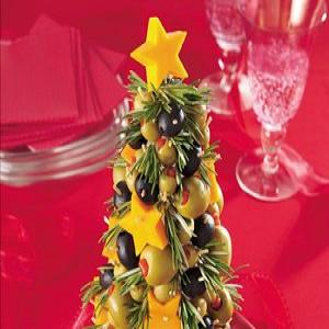 Cheese & Olive Appetizer Tree_image