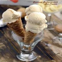 Banana Butterscotch Ice Cream_image
