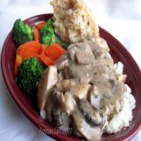 Mushroom Soup Smothered Chicken Breasts image
