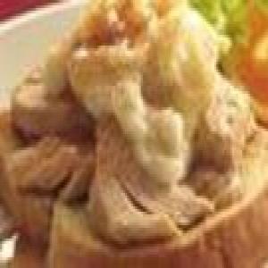Slow Cooker Open-Face Turkey Dinner Sandwiches_image