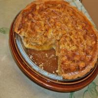 Apple Butterscotch Macadamia Pie image
