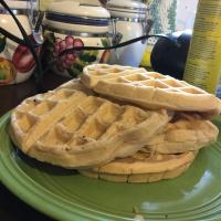 Vegan Cinnamon Waffles_image