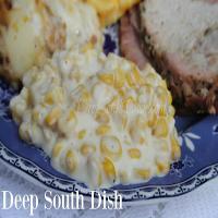 Slow Cooker Cheesy Creamed Corn_image
