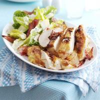 Quick Caesar salad with roast chicken & bacon image