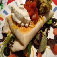 Chicken or Beef Chimichangas (Tex-Mex) image