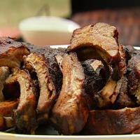 Baby Back Ribs with Tropical BBQ Sauce_image
