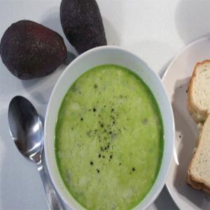 Avocado and Crab Meat Soup image
