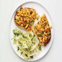 Curried Smoked Trout Toasts image