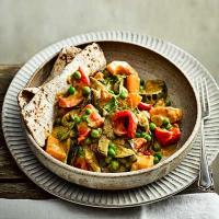 Slow cooker vegetable curry image