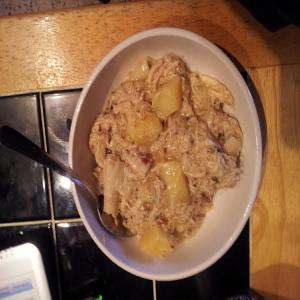 Chipotle Chicken with Dumpling Noodles & Potatoes_image