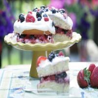 Summer Berry Cream Cake_image