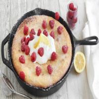 Lemon Custard Skillet Cake image