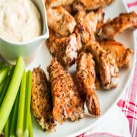 Garlic-Lime Chicken Wings With Chipotle Mayonnaise image