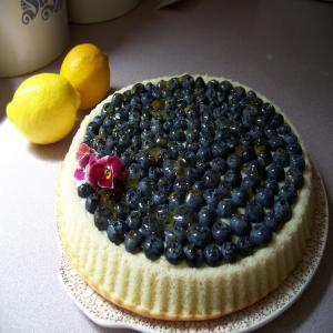Fresh Blueberries With Mascarpone Cheese and Lemon Curd image