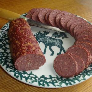 Venison Cheddar-Jalapeno Summer Sausage image
