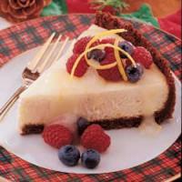 Tangy Lemon Cheesecake image