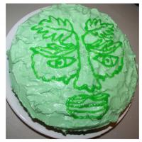 Green Man Cake image
