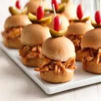 Barbecue Chicken and Squash Sliders image