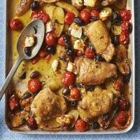 Greek-style roast chicken_image