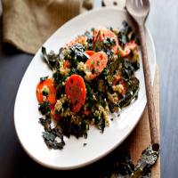 Warm Millet, Carrot and Kale Salad With Curry-Scented Dressing image