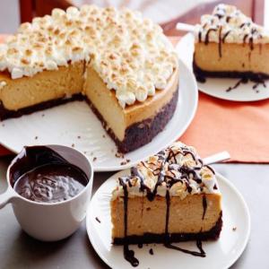 S'mores Sweet Potato Cheesecake_image