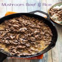 Mushroom Beef & Rice_image