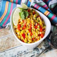 Grilled Corn and Fresh Pepper Salad_image