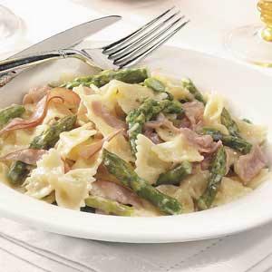 Bow Ties with Asparagus and Prosciutto Recipe_image