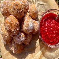 Ricotta Fritters with Raspberry Jam_image