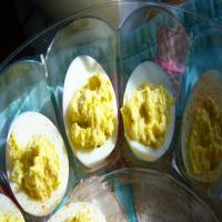 Grand Ma-Ma's Deviled Eggs (No Mayo!!)_image