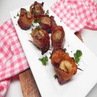 Grilled Mushrooms with Bacon image